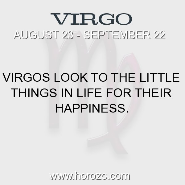 Virgos things about 20 Best